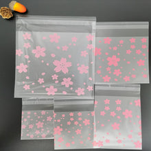 Load image into Gallery viewer, 100pcs Wedding Party Decoration Gift Packing Bag Plastic Biscuits Packaging Bread Baking Supplies White Dot Candy Cookie Package