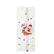 Load image into Gallery viewer, 10/50Pcs Transparent Plastic Bag Christmas Bag Santa Claus Snowman Cellophane Cookie Fudge Candy Cookie Gift Bag Frosted Pouch