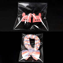 Load image into Gallery viewer, 100pcs Transparent Thick Self Adhesive Bag Clear Package Storage bags Small Plastic Self Sealing Cellophane packing poly Bags