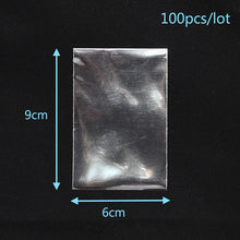 Load image into Gallery viewer, 100pcs 4 Sizes Avail Transparent Opp Plastic Bags for Candy Lollipop Cookie Packaging Cellophane Bag Wedding Party Gifts Favors