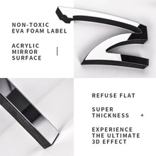 Load image into Gallery viewer, 50cm 3D Wall Clock Modern Design DIY Acrylic Mirror Stickers Clock for Living Room Bedroom Home Decor Large Silent Elreloj Mural