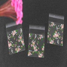 Load image into Gallery viewer, 100pcs Wedding Party Decoration Gift Packing Bag Plastic Biscuits Packaging Bread Baking Supplies White Dot Candy Cookie Package