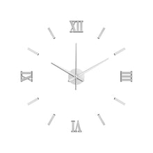Load image into Gallery viewer, Modern Art 3D DIY Wall Sticker Clock Home Decor Simple Useful Functioning Acrylic Mirror Wall Sticker Clock for Living Room