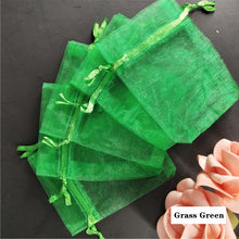 将图片加载到图库查看器，100PCS 7x9 9x12 10x15 11x16 13x18 15x20 17x23 CM Organza Bags Jewelry Packaging Bags Scented Sachet Gift Pouches 7Z
