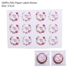 Load image into Gallery viewer, 100pcs 4 Sizes Avail Transparent Opp Plastic Bags for Candy Lollipop Cookie Packaging Cellophane Bag Wedding Party Gifts Favors
