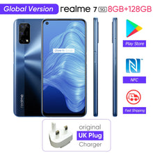 Load image into Gallery viewer, [World Premiere In Stock]realme 7 5G Dimensity 800U 6GB 128GB 120Hz Display 48MP Camera 5000mAh Global Version 30W Dart Charger
