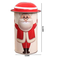 Load image into Gallery viewer, Christmas Large Capacity Candy Tin Box Iron Storage Can Christmas Party Santa Claus Snowman Candy Cans Children Gift Sweets Box
