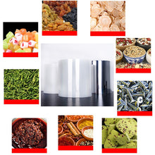 Load image into Gallery viewer, Food Automatic Packaging Machine Roll Film PE PET Composite Aluminum Foil Transparent Frosted Nuts Tea Accessorie Liquid Powder
