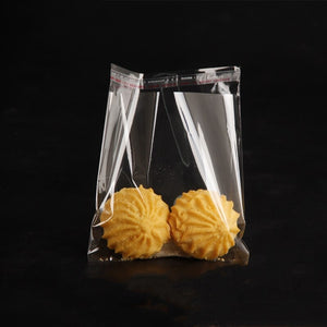 Clear Plastic Self Adhesive Bag Self Sealing Small Bags For Pen Jewelry Candy Packing Resealable Gift Cookie Packaging Bag