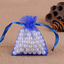 将图片加载到图库查看器，50Pcs Gift Organza Bag Jewelry Packaging Candy Wedding Party Goodie Packing Favors Cake Pouches Drawable Bags Present For Sweets
