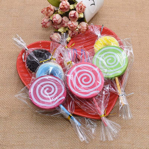 100pcs 4 Sizes Avail Transparent Opp Plastic Bags for Candy Lollipop Cookie Packaging Cellophane Bag Wedding Party Gifts Favors