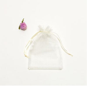 100pcs jewelry gift bag organza bags packaging transparent party Drawable Wedding Pouches present jewel candy thank you 7x9 9x12