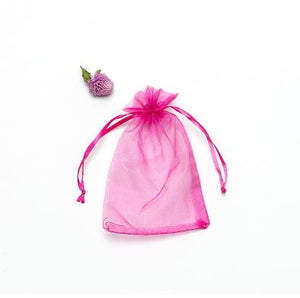 100pcs jewelry gift bag organza bags packaging transparent party Drawable Wedding Pouches present jewel candy thank you 7x9 9x12