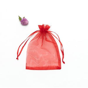 100pcs jewelry gift bag organza bags packaging transparent party Drawable Wedding Pouches present jewel candy thank you 7x9 9x12