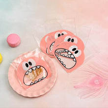 将图片加载到图库查看器，Cookie Candy Gift Packaging Bags for Biscuits Party Favors Decor Cartoon Plastic Candy Bag Teech Mouth Monster Wedding Birthday
