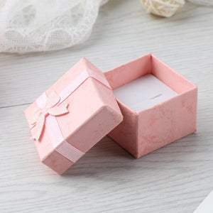 2pcs Necklace Earrings Ring Packaging Jewelry Paper Gift Box Accessories Packaging Paper Bags for Gifts cajas de regalo