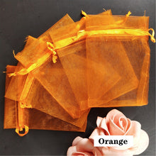 将图片加载到图库查看器，100PCS 7x9 9x12 10x15 11x16 13x18 15x20 17x23 CM Organza Bags Jewelry Packaging Bags Scented Sachet Gift Pouches 7Z
